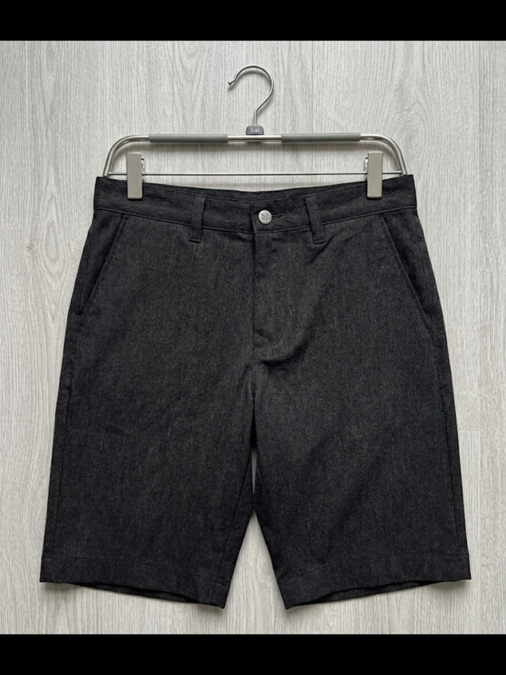 NWOT ​Volcom Frickin SNT Mix Hybrid Shorts - Dark Charcoal Grey - Size 31